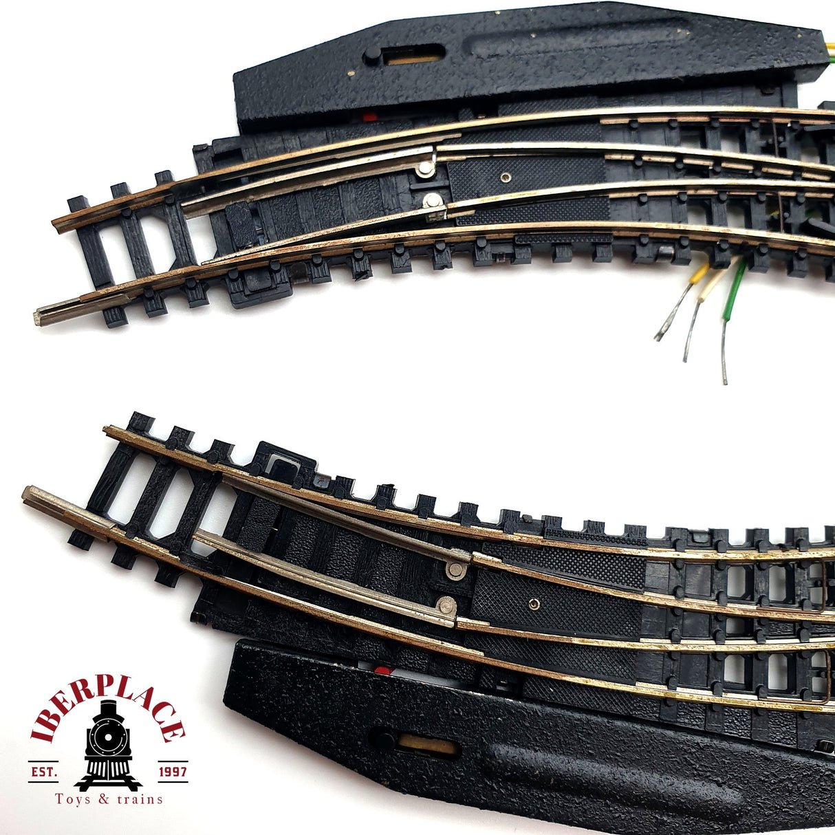 ♻️ Minitrix 2x 4967 4966 desvió curvos derecha e izquierda N escala 1:160 V10