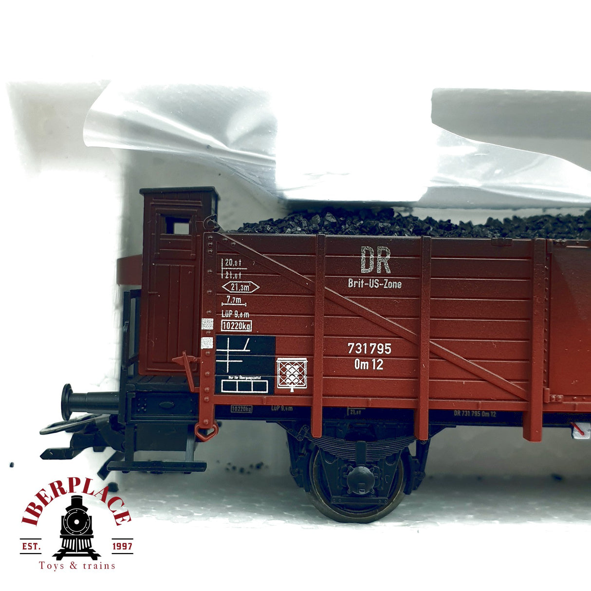 ♻️ Märklin 46026 Set de mercancias con carga de carbón DB H0 escala 1:87 E20