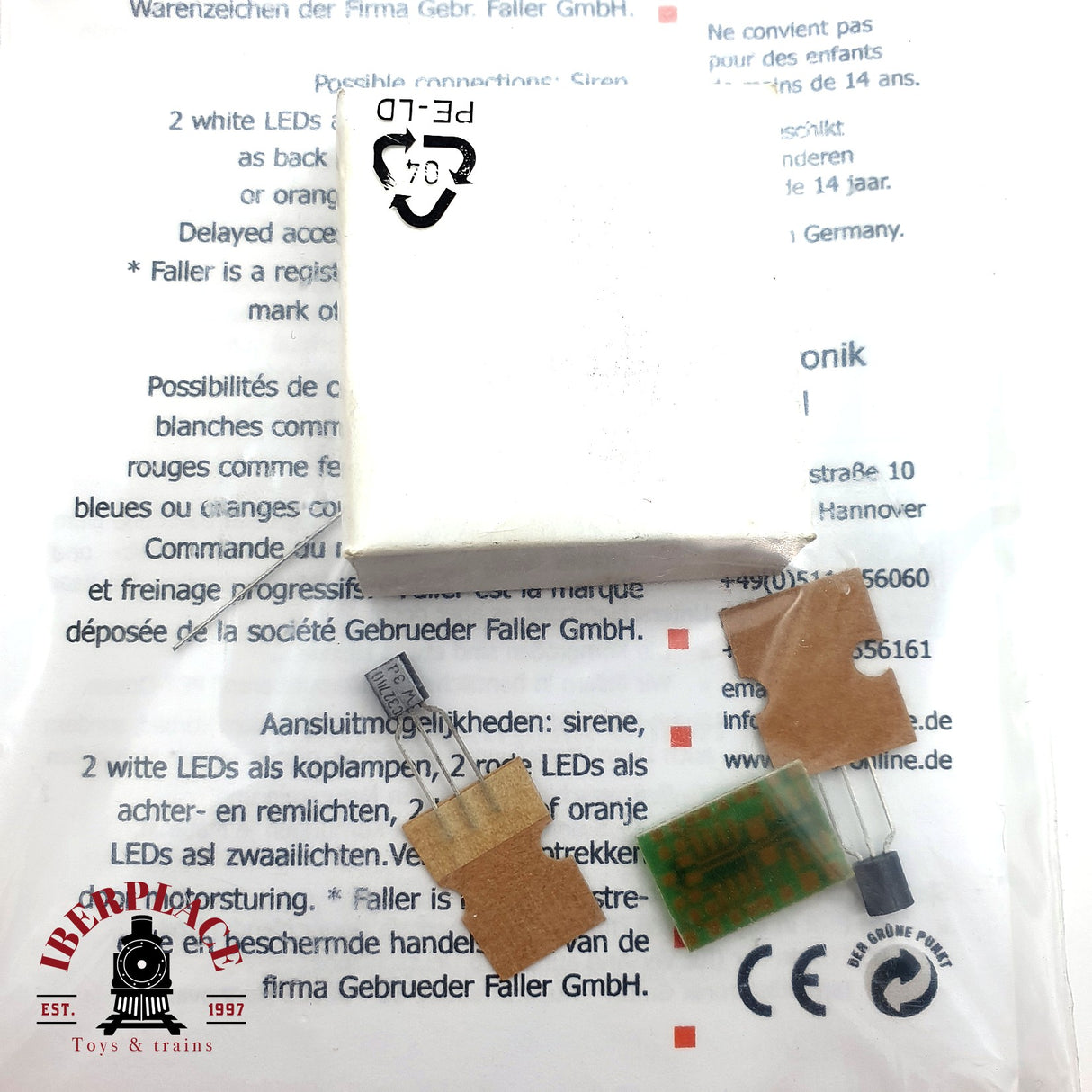 ♻️ Conrad FCS-4 Circuitos intermitentes de Vehículo Faller car system H0 escala 1:87 E19