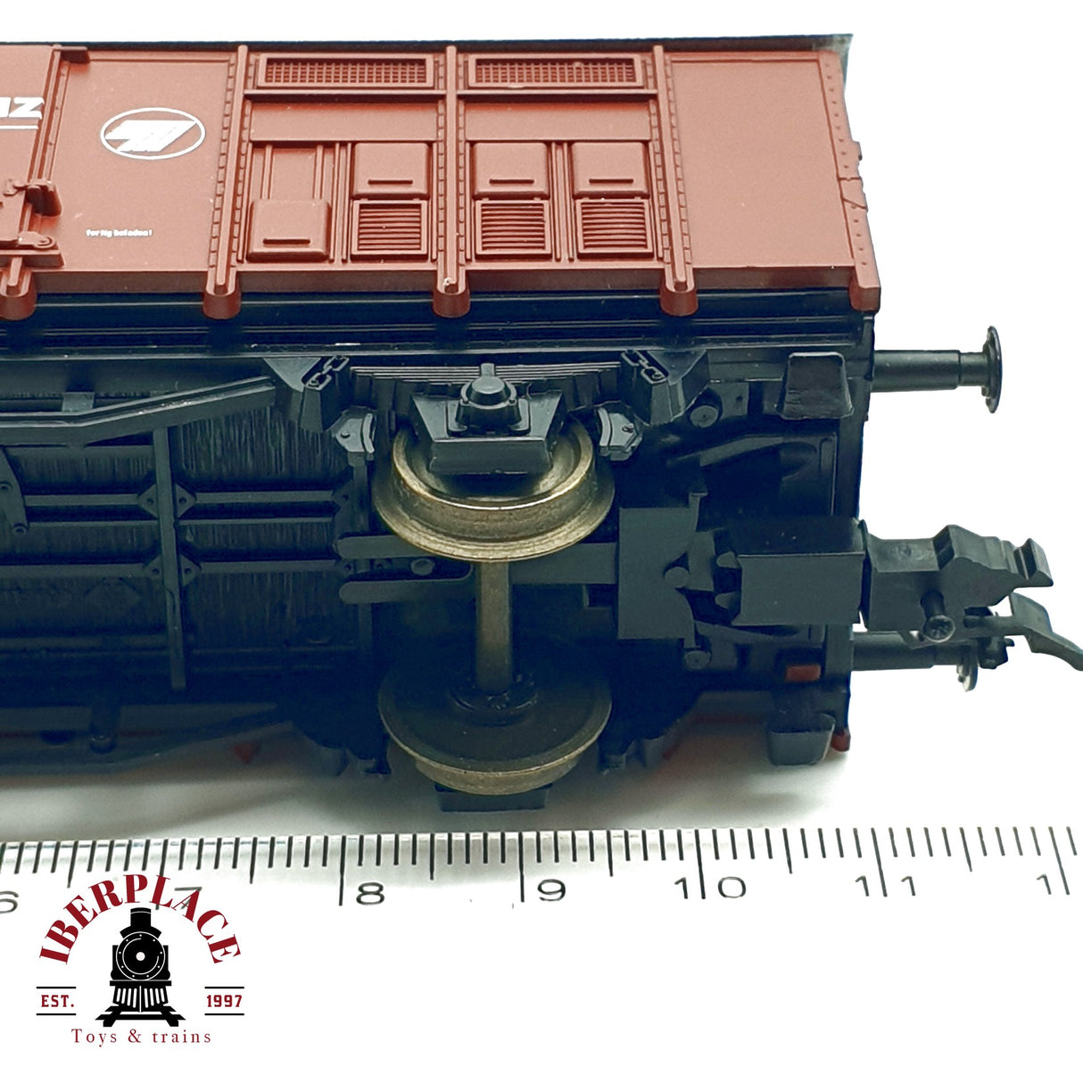 ♻️ DC Roco vagón cerrado wiedmann & winz DB H0 escala 1:87 E20