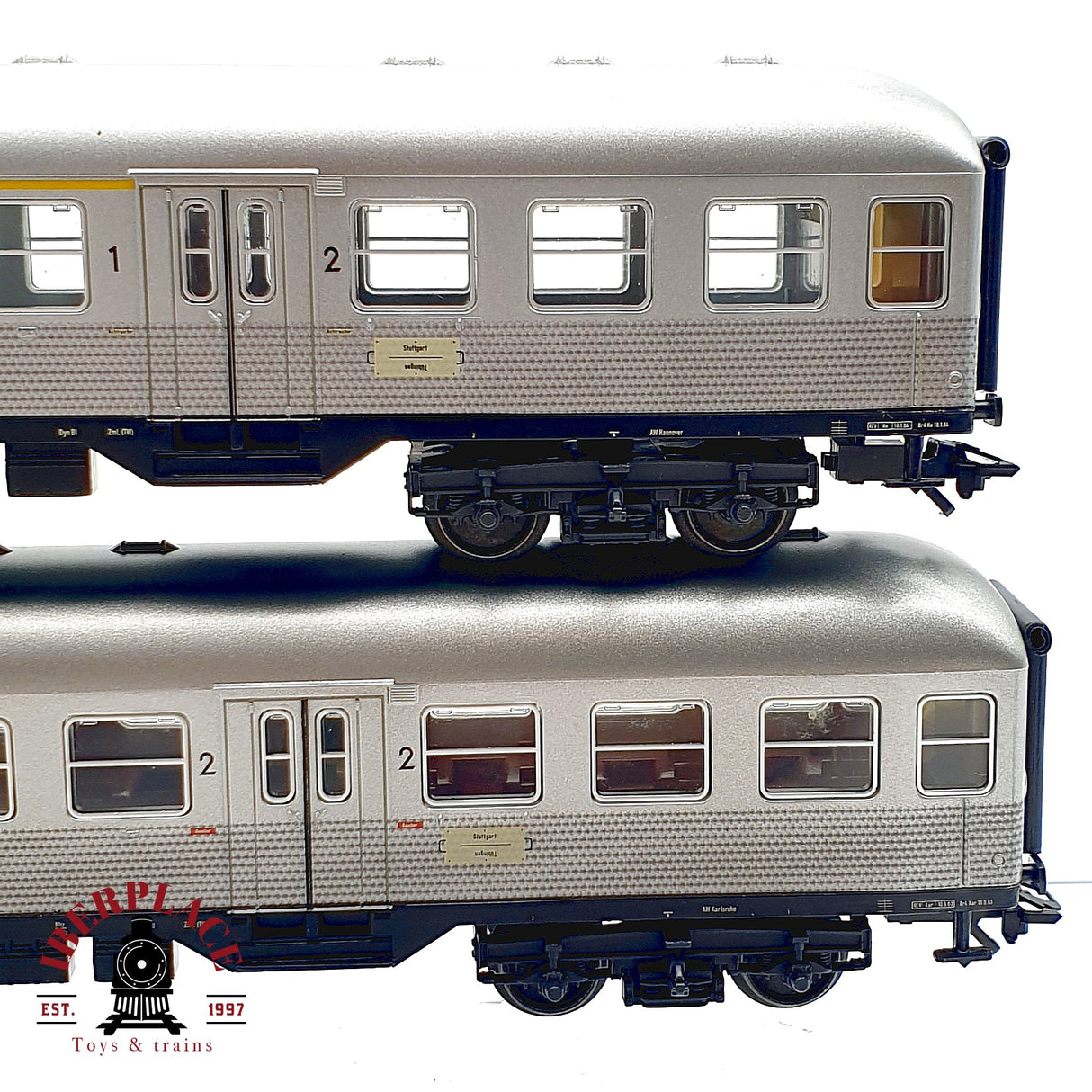 ♻️ Märklin 29820 H0 BR 216 DB Ep IV 3 Coches Pasajeros Silberlinge AC Digital con sonido H0 1:87