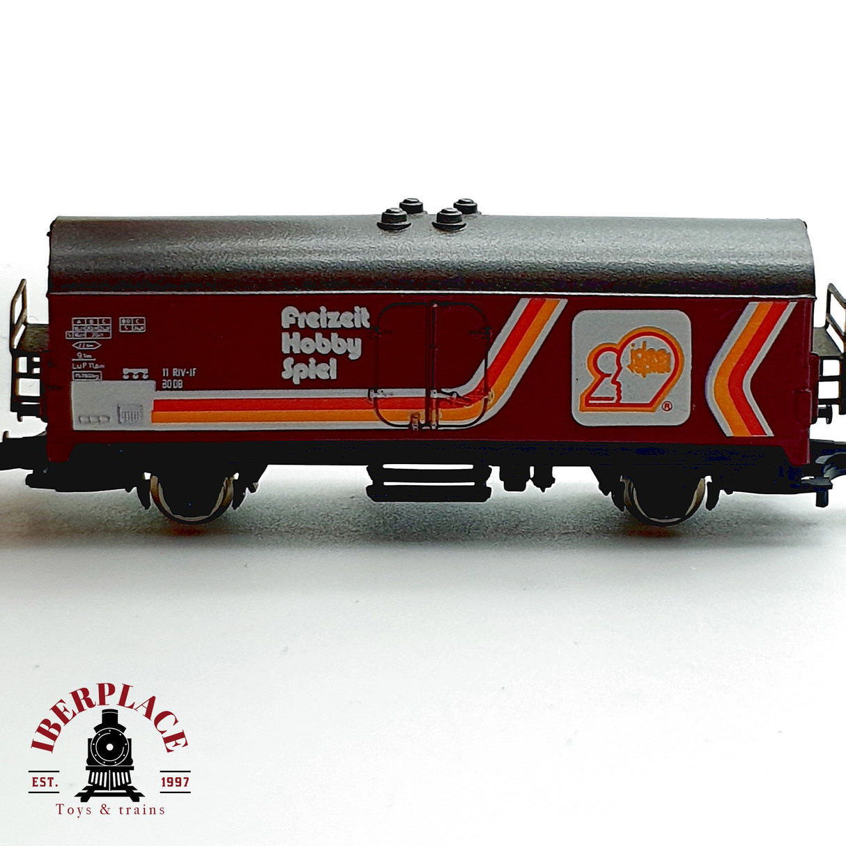✨♻️ Märklin 98001 Vagon Freizeit Hobby Spiel Idee+Spiel DB Mini Club Escala Z 1:220
