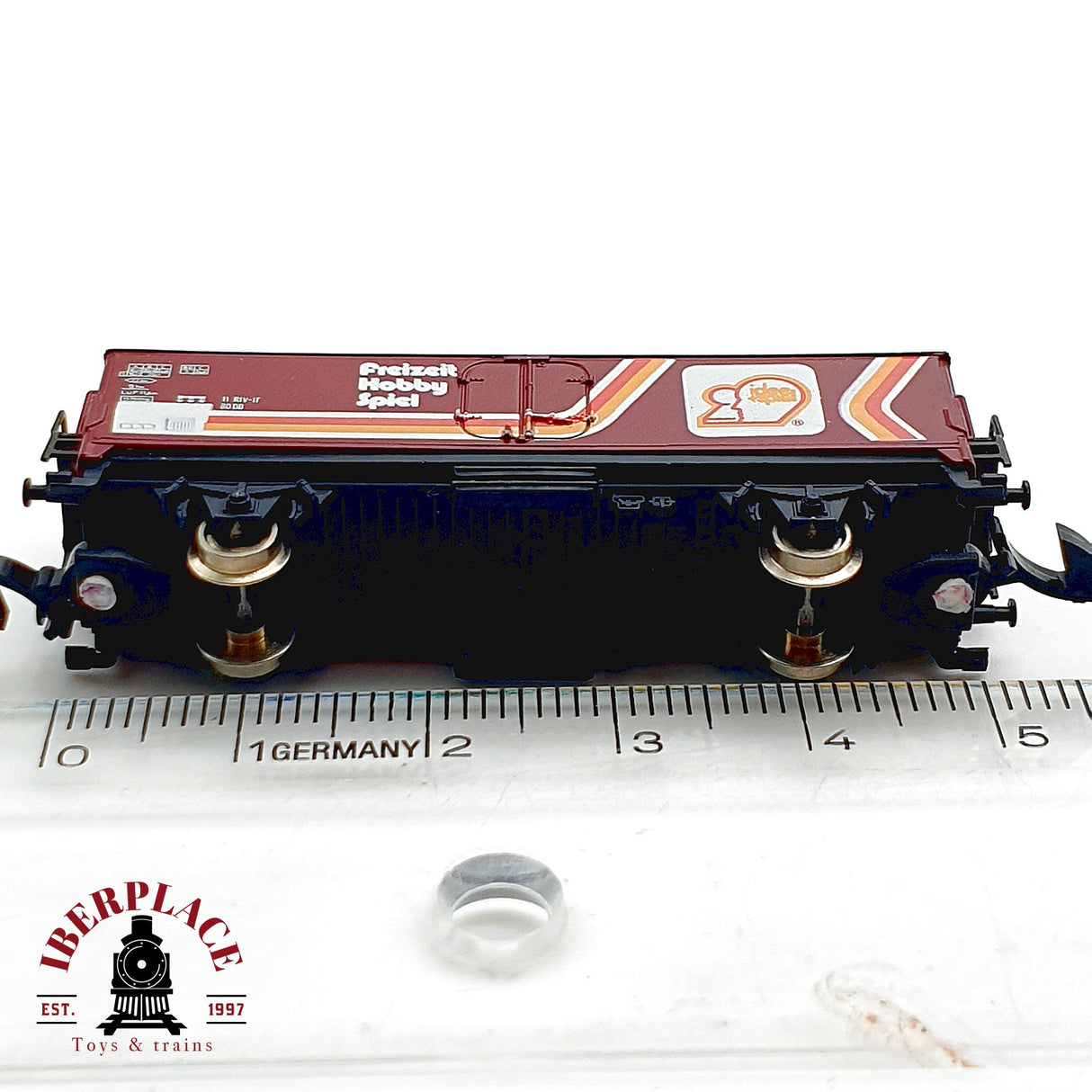 ✨♻️ Märklin 98001 Vagon Freizeit Hobby Spiel Idee+Spiel DB Mini Club Escala Z 1:220
