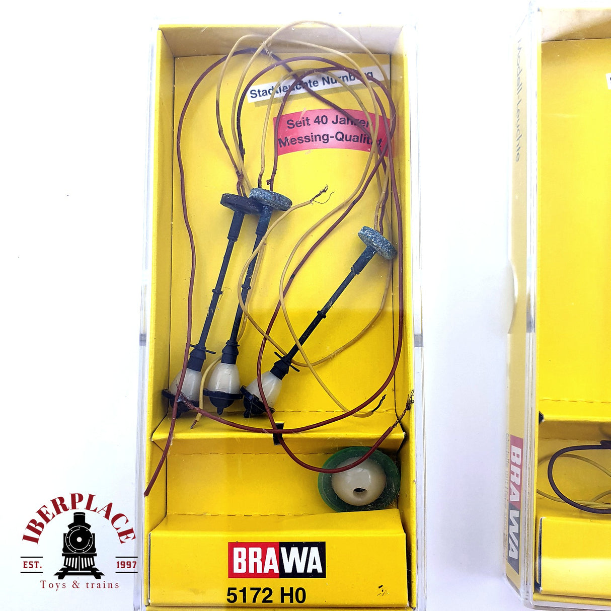 ♻️ 6x BRAWA Farolas de parking Farolas de ciudad H0 escala 1:87 E19