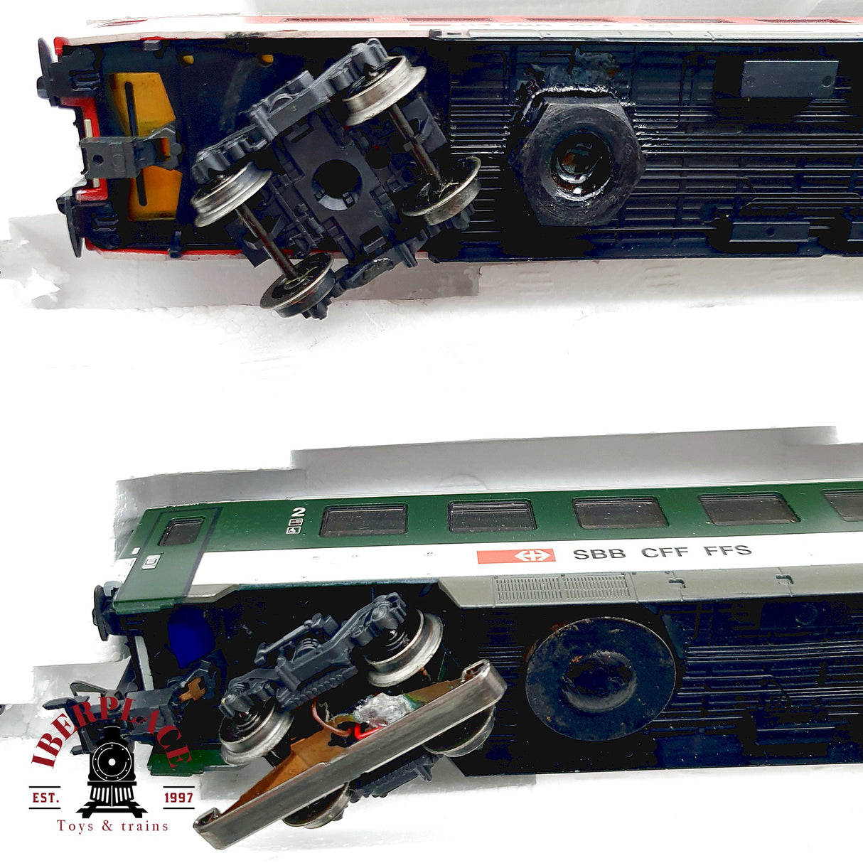 ♻️ ✨ Märklin 42168 Set IC EC EW IV SBB CFF FFS Ep V Escala H0 1:87 AC