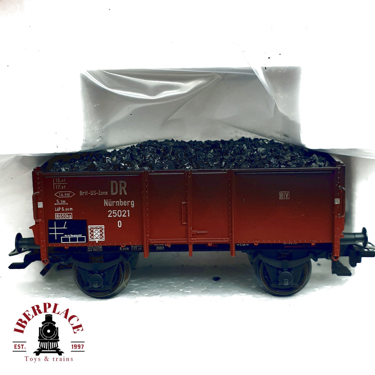 ♻️ Märklin 46026 Set de mercancias con carga de carbón DB H0 escala 1:87 E20
