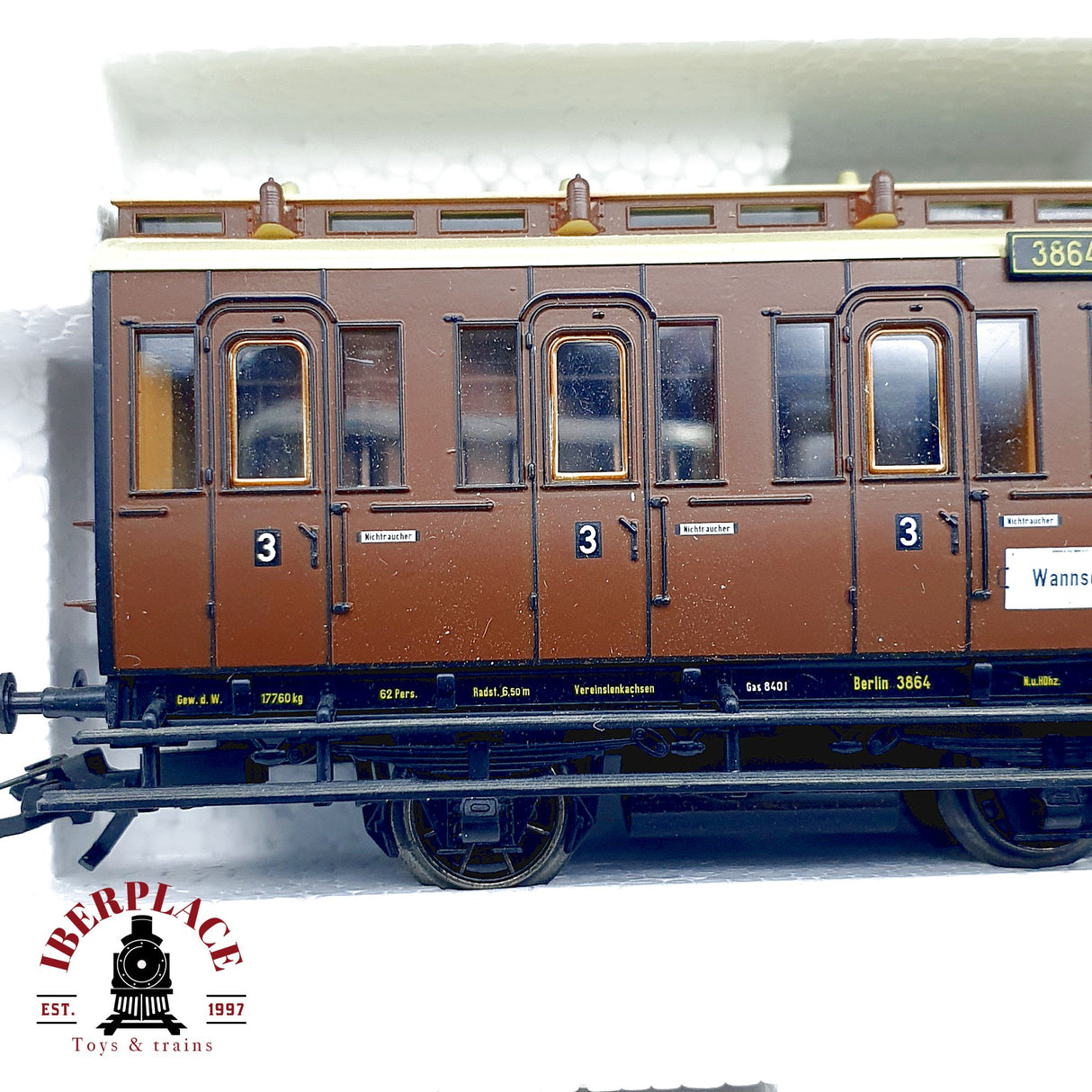 ♻️ ✨ Märklin 28456 Set Berliner Vorortzug T9.3 K.P.E.V. Ep I AC Escala H0 1:87