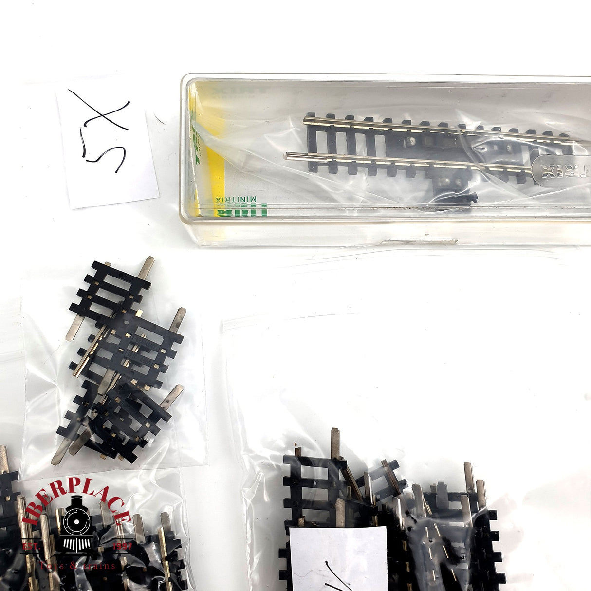 ♻️ Minitrix 175x 4904 4908 4908 vías rectas. curvas, desvío, desenganche N escala 1:160 V10