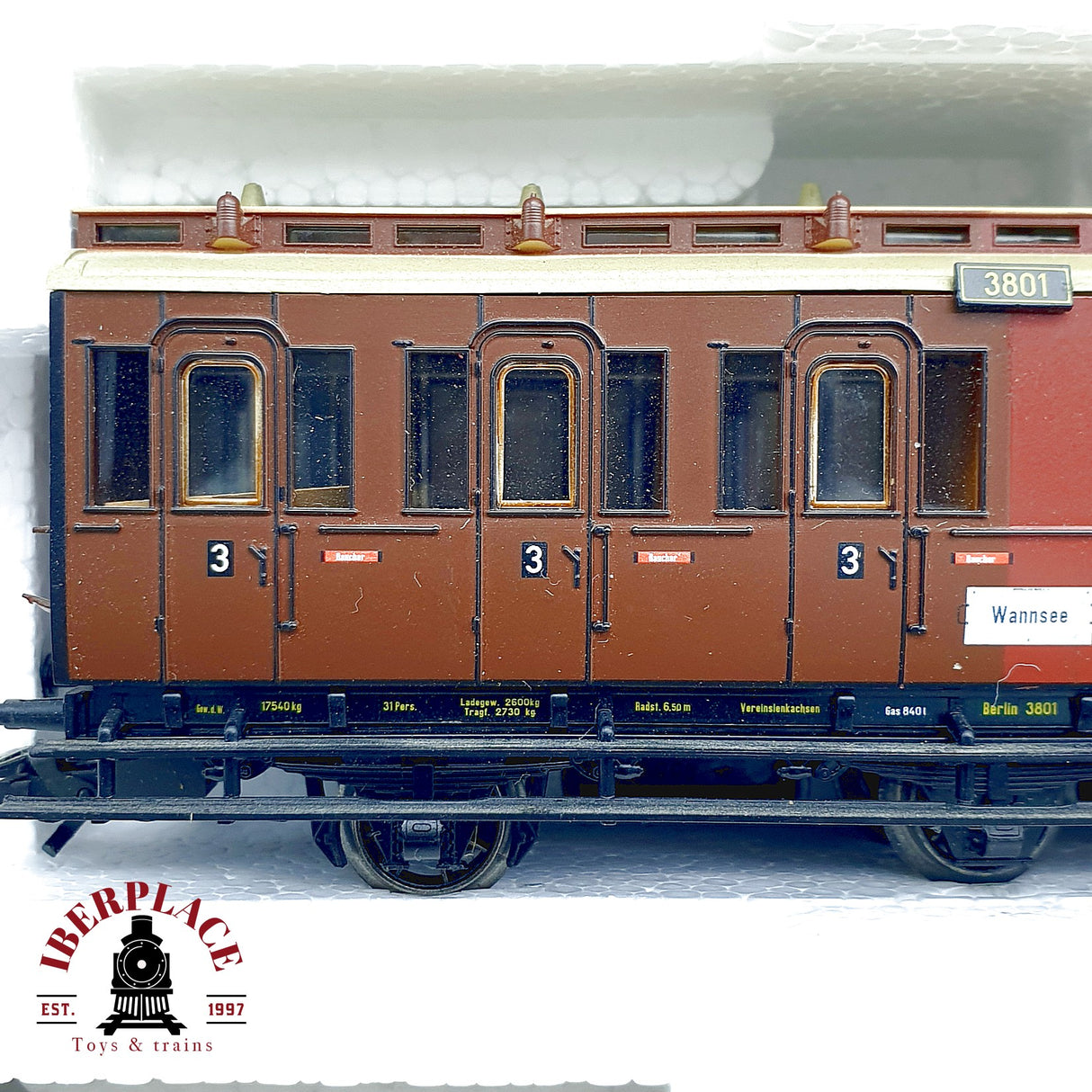 ♻️ ✨ Märklin 28456 Set Berliner Vorortzug T9.3 K.P.E.V. Ep I AC Escala H0 1:87