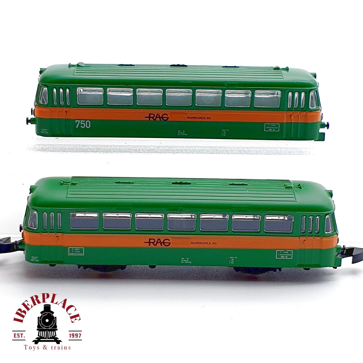 ♻️✨ Märklin 88817 Set 2 Remolque y Carcasa RAG Ruhrkohle AG Escala Z 1:220