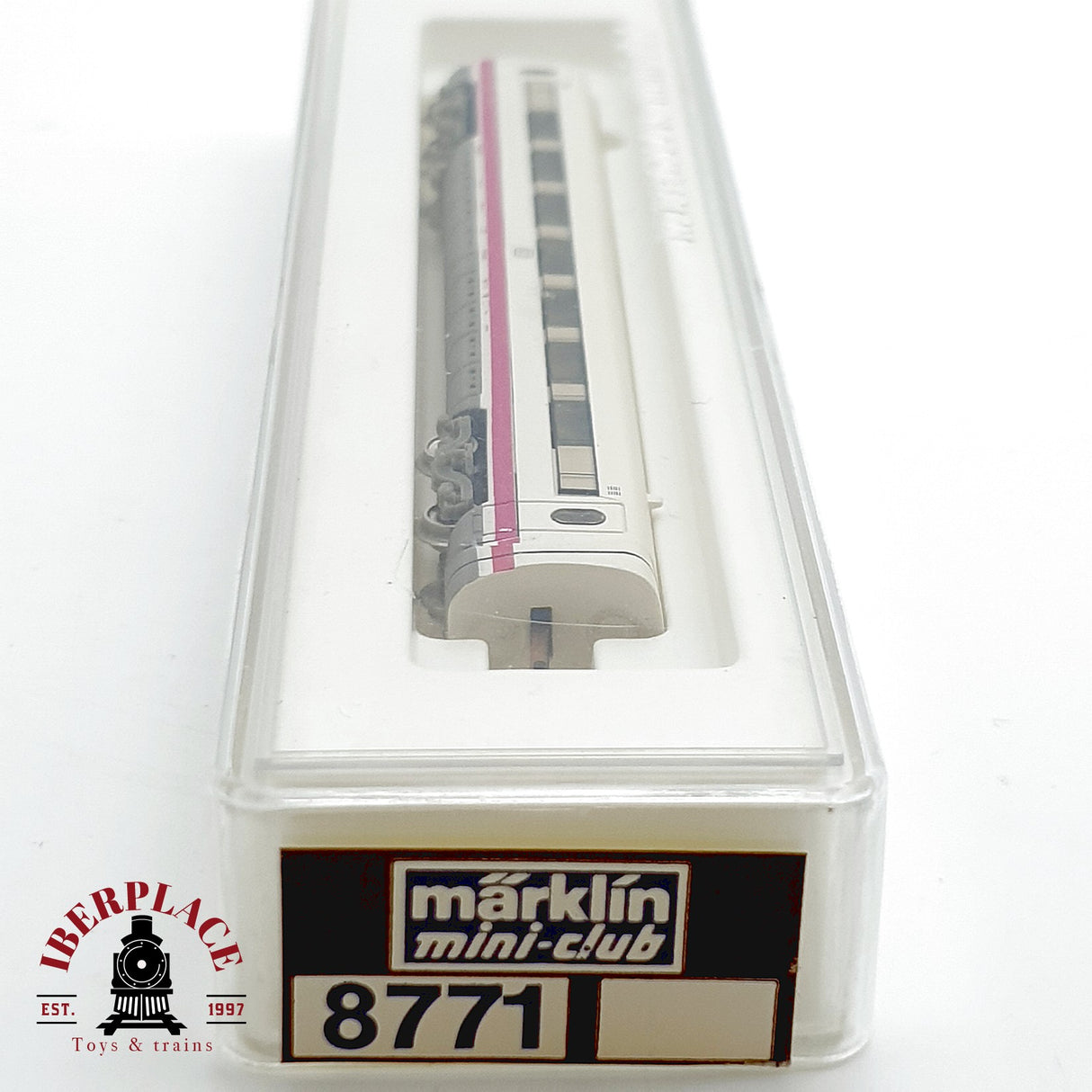 ♻️✨ Märklin mini-club 8771 Vagón Pasajeros ICE 1ª Clase Avmz DB Ep V Z