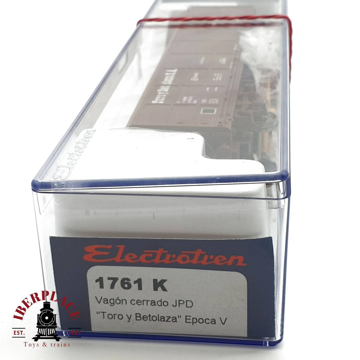 ♻️ Electrotren 1761K vagón cerrado JPD Toro y Betolaza Ep V RENFE H0 escala 1:87 A27