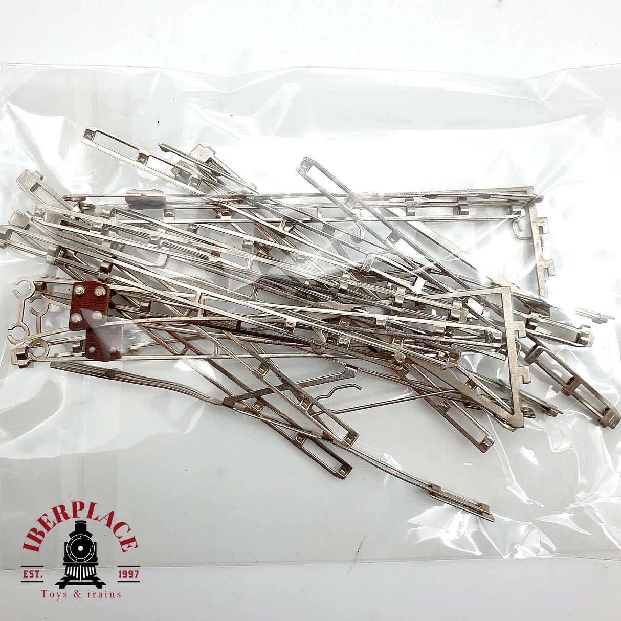 ♻️ Märklin 45x Catenaria Postes Hilos Contacto Travesaños M-Gleis H0 escala 1:87