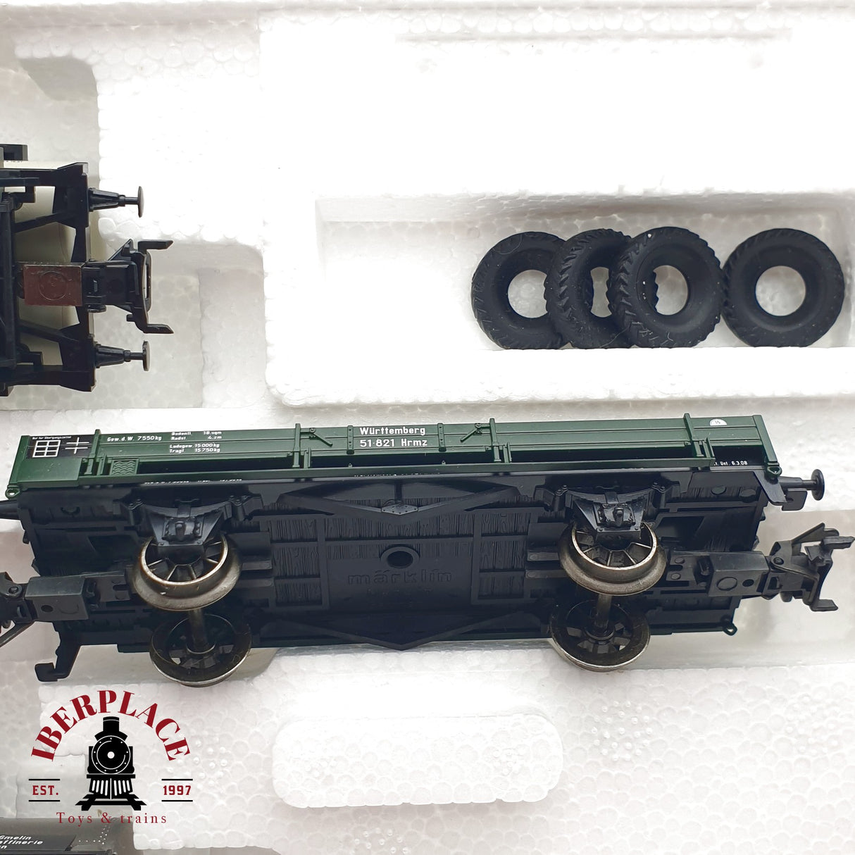 ♻️ Märklin 46073 set de vagones Zeppelin K.Bay.Sts.B H0 escala 1:87 E21