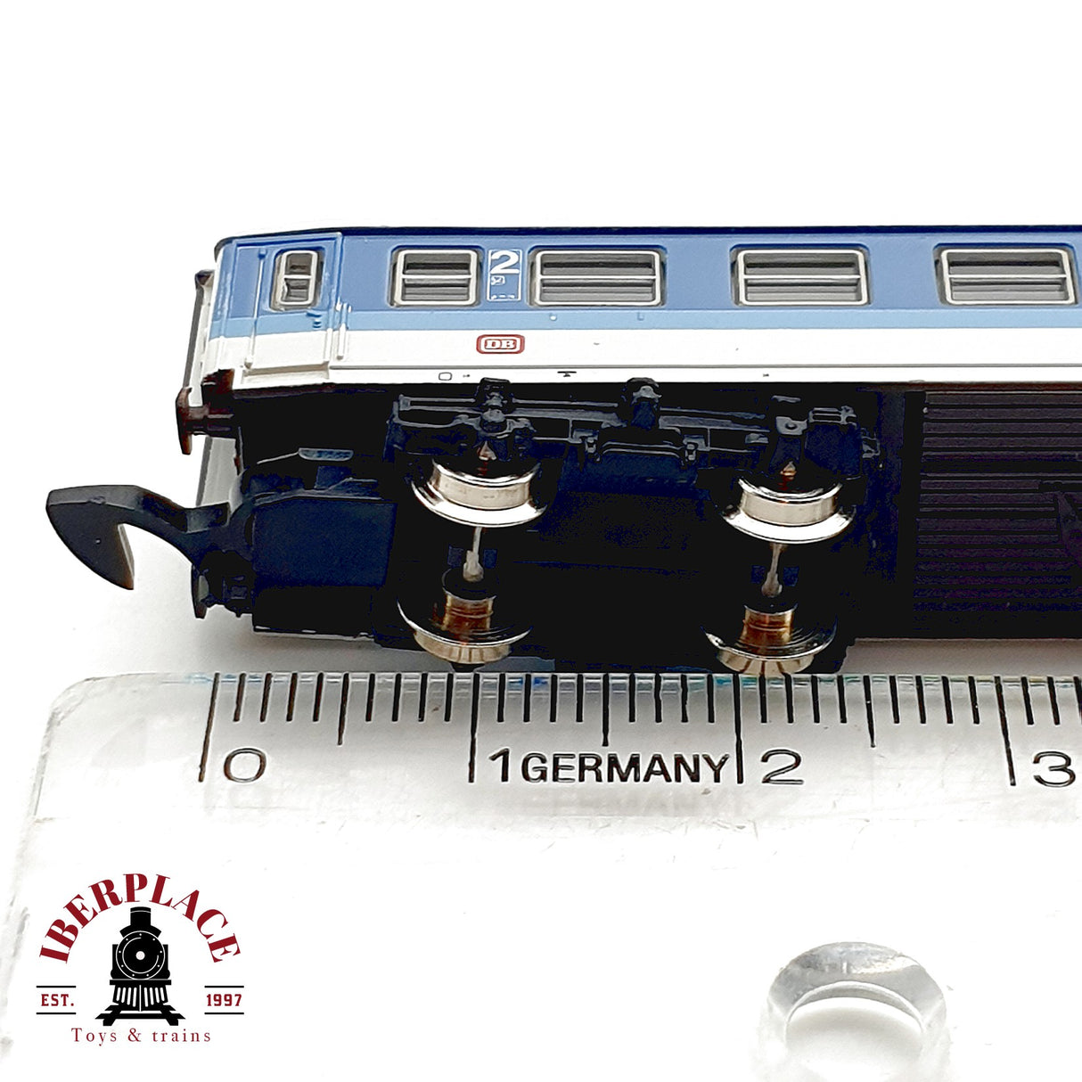 ✨♻️ Märklin 8744 Vagon Pasajeros 2ª Clase Bm 235 DB Epoca IV Escala Z 1:220