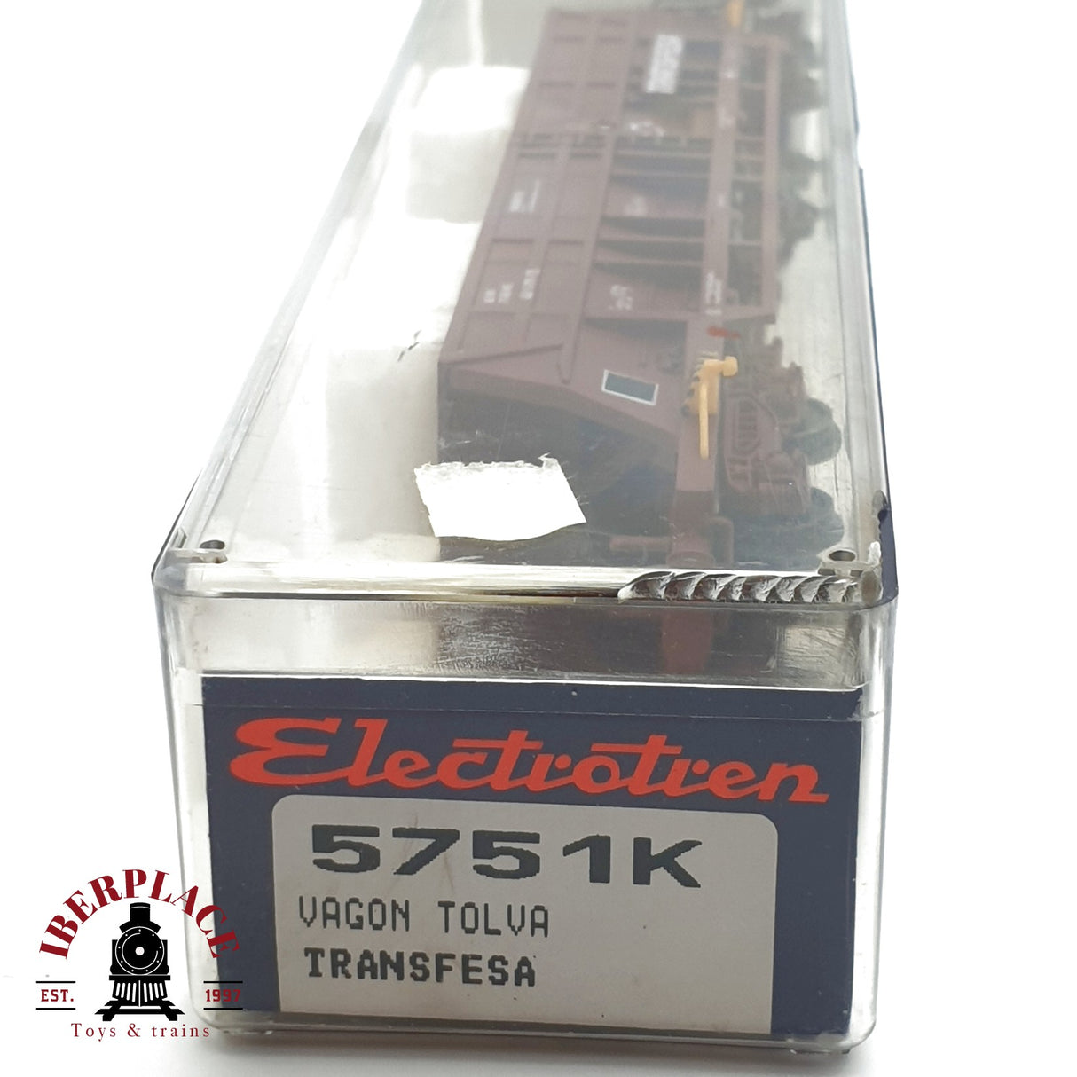 ♻️ Electrotren 5751K vagón Tolva Transfesa RENFE 662 H0 escala 1:87 A27 2/2
