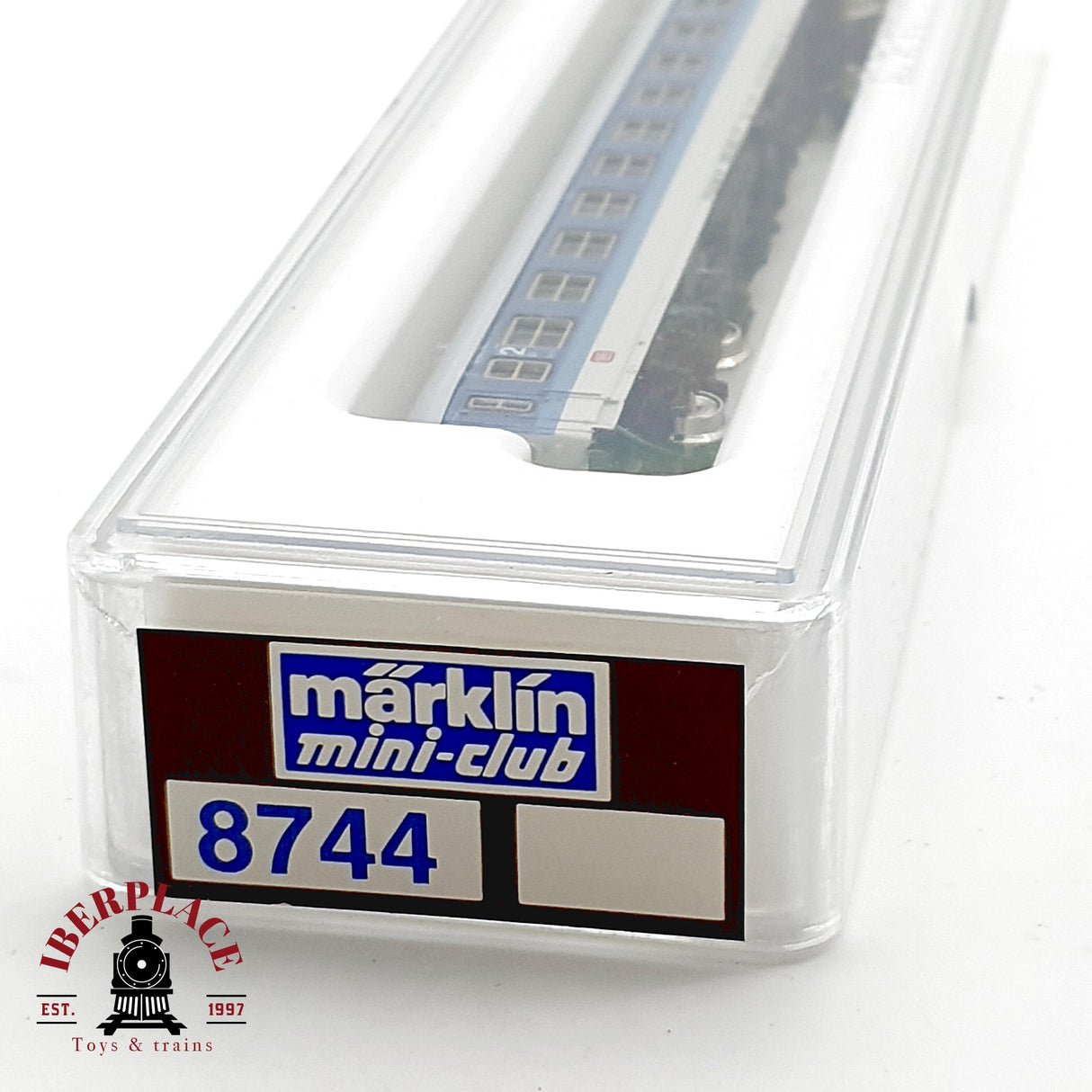 ✨♻️ Märklin 8744 Vagon Pasajeros 2ª Clase Bm 235 DB Epoca IV Escala Z 1:220