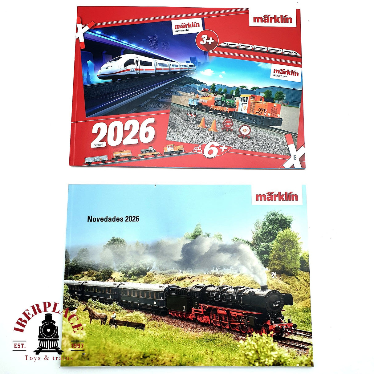 🎁 🎁 2 catálogos MÄRKLIN – Novedades 2026 + my world/start up | ES/EN (100% off)