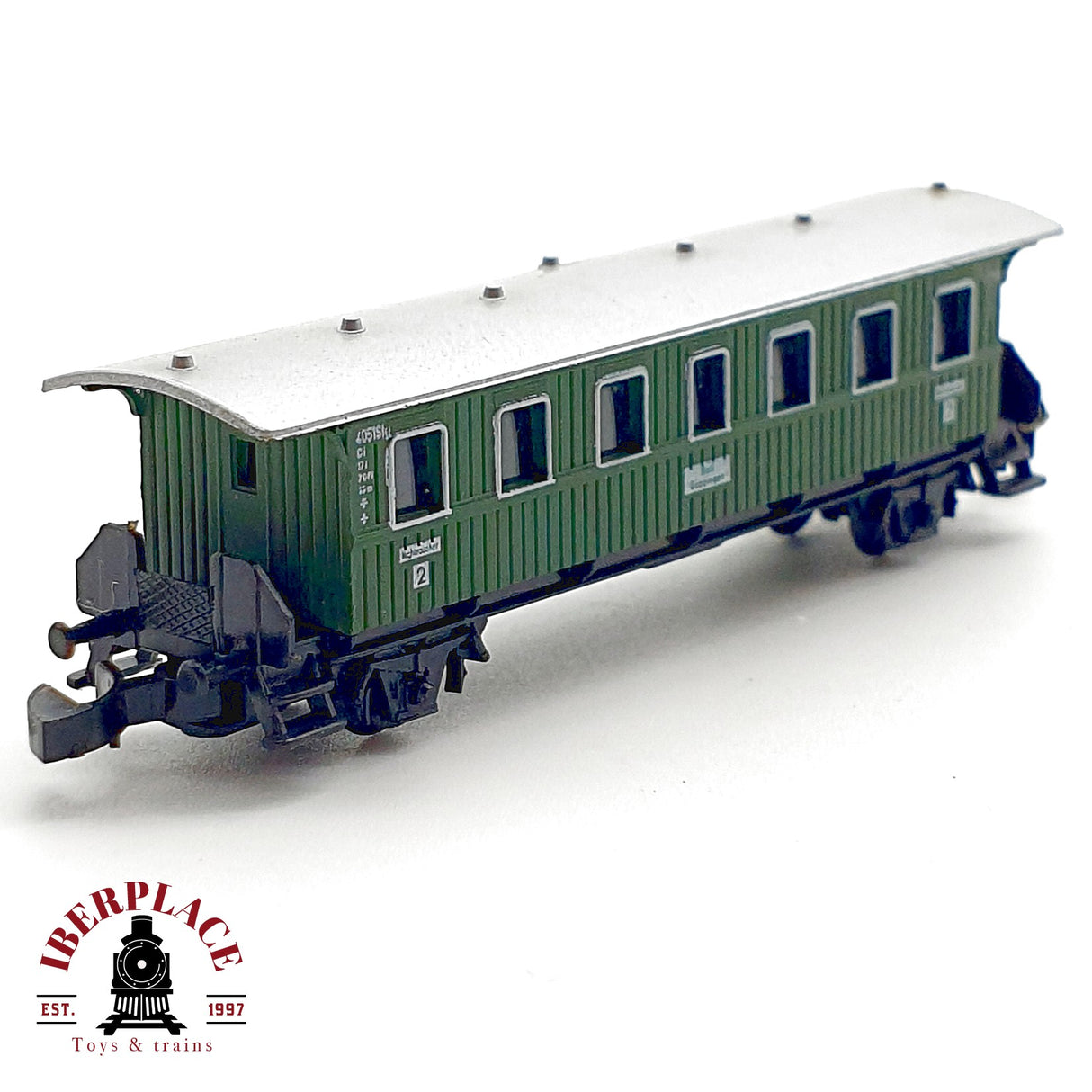 ✨♻️ Märklin 8700 Vagón Pasajeros 2ª Clase Bi DB Epoca III Escala Z 1:220