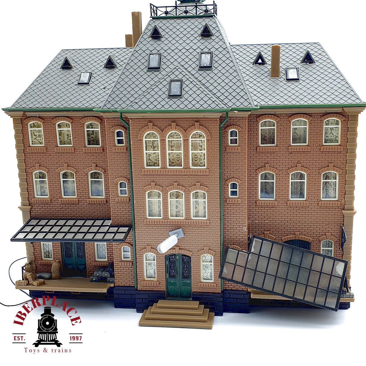♻️ Vollmer 25330 Oficina de Correos con rampa trasera Escala H0 1:87