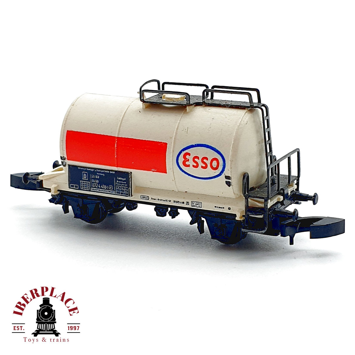 ✨♻️Märklin 8600 Vagon Cisterna Esso Kesselwagen DB Escala Z 1:220