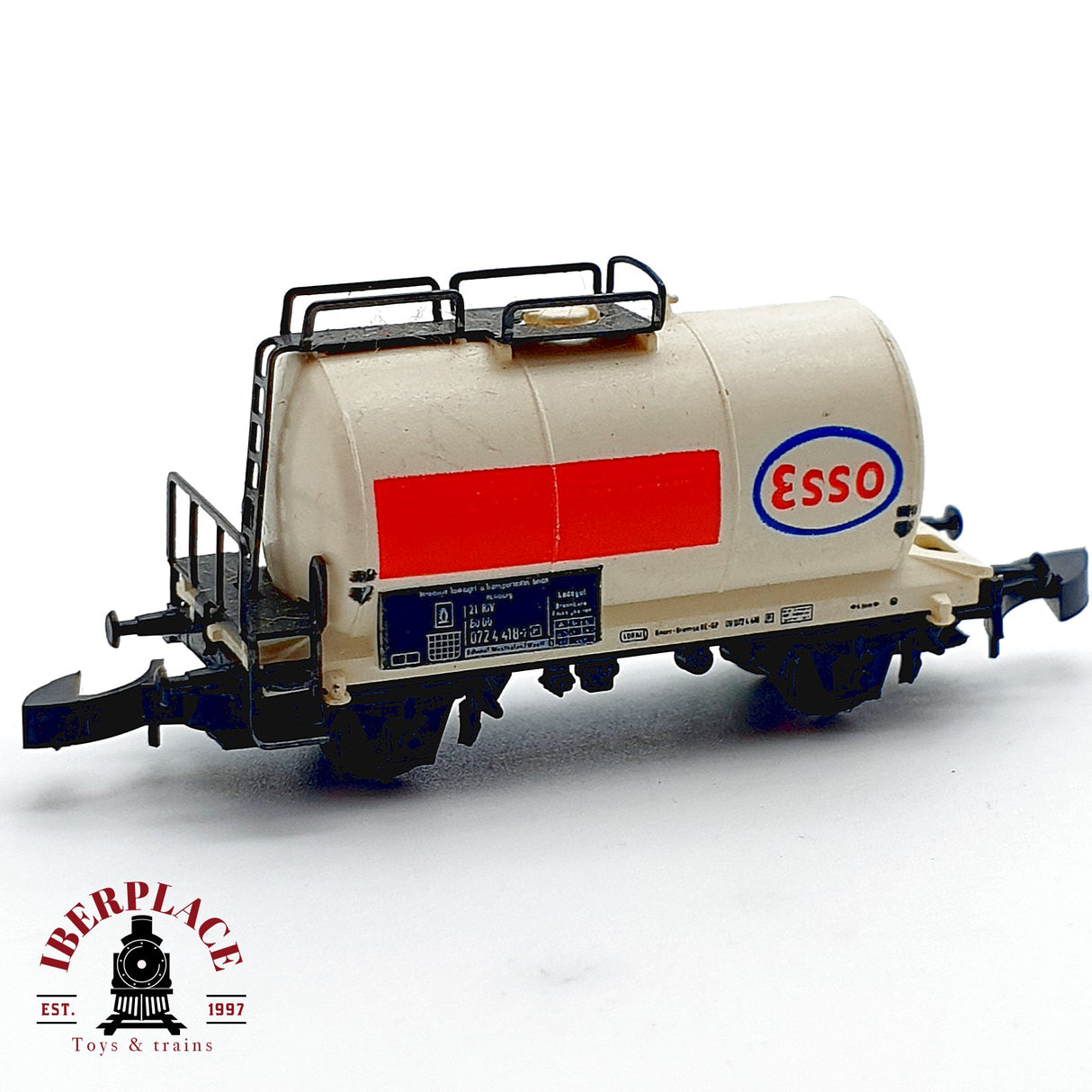 ✨♻️Märklin 8600 Vagon Cisterna Esso Kesselwagen DB Escala Z 1:220