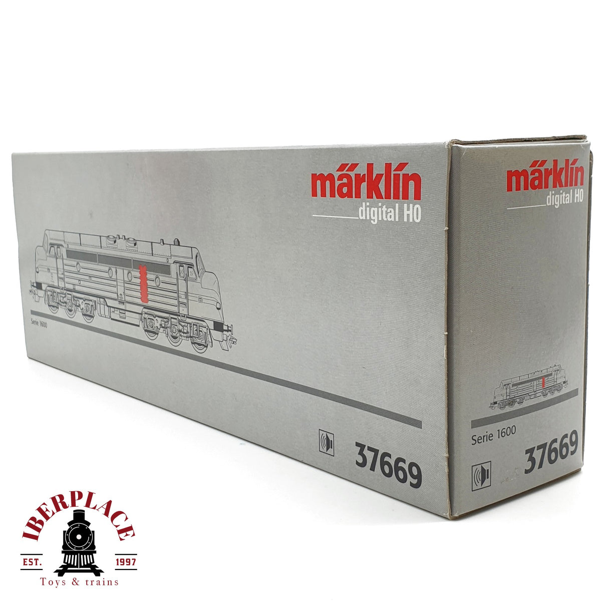♻️ AC Märklin 37669 Digital Locomotora Serie 1600 CFL con sonido H0 escala 1:87 E21