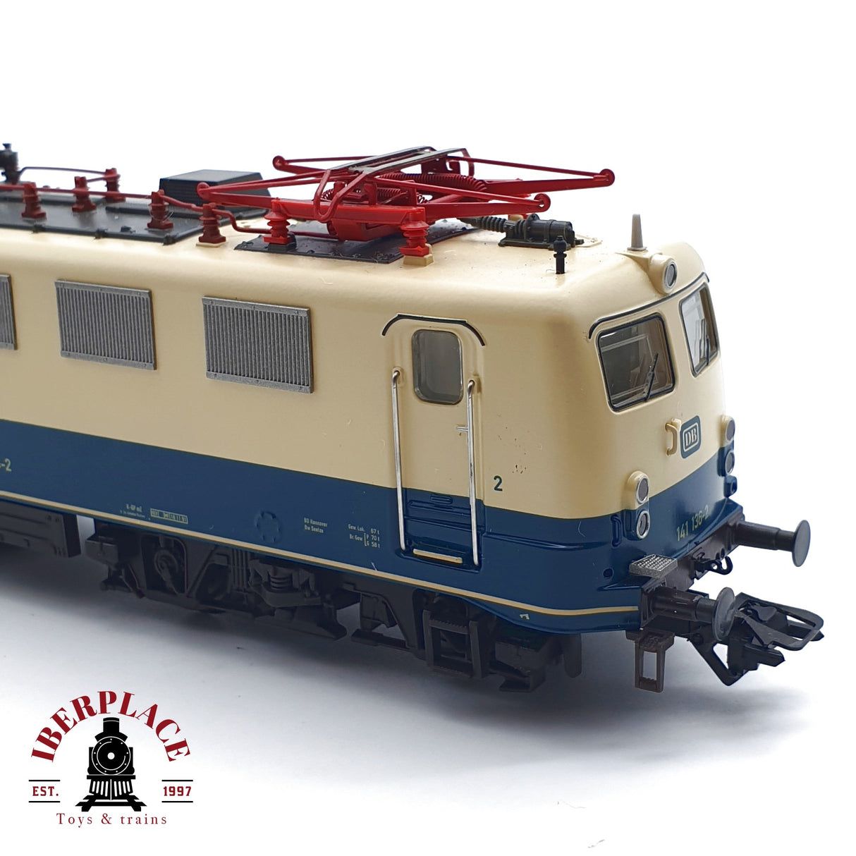 ♻️ AC Märklin 39413 Digital Locomotora BR 141 136-2 DB Ep IV H0 escala 1:87 A27