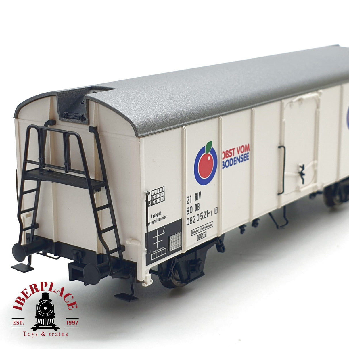 ♻️ DC BRAWA 2049 vagón mercancias Bodenseeobst DB H0 escala 1:87 E21