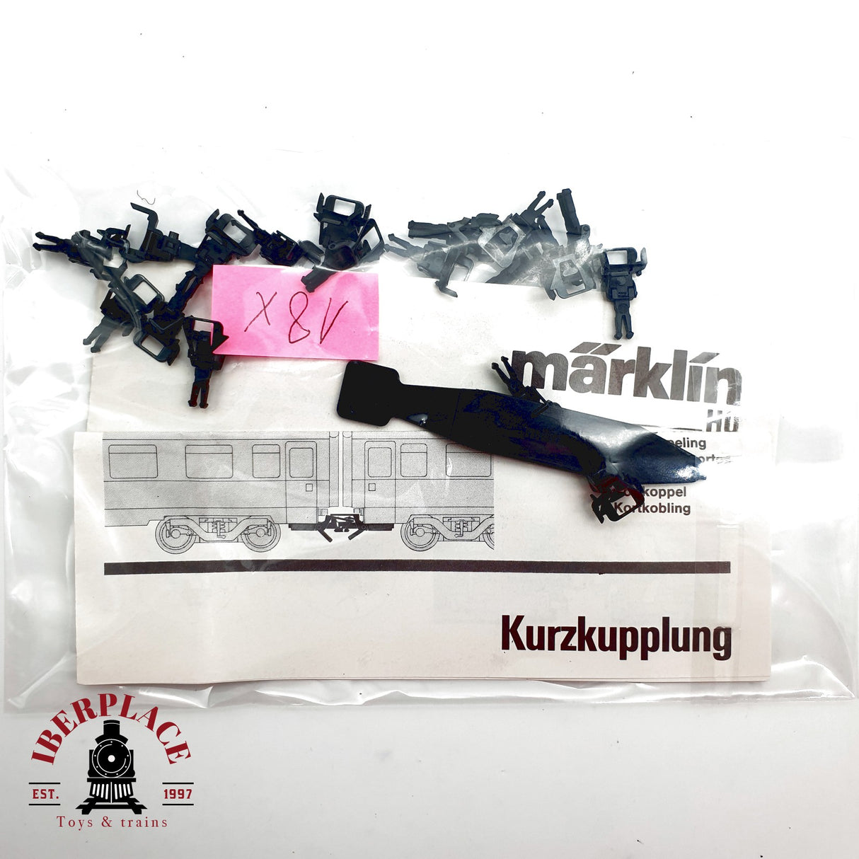 ♻️ Märklin 18x Enganches para repuestos H0 escala 1:87 E20