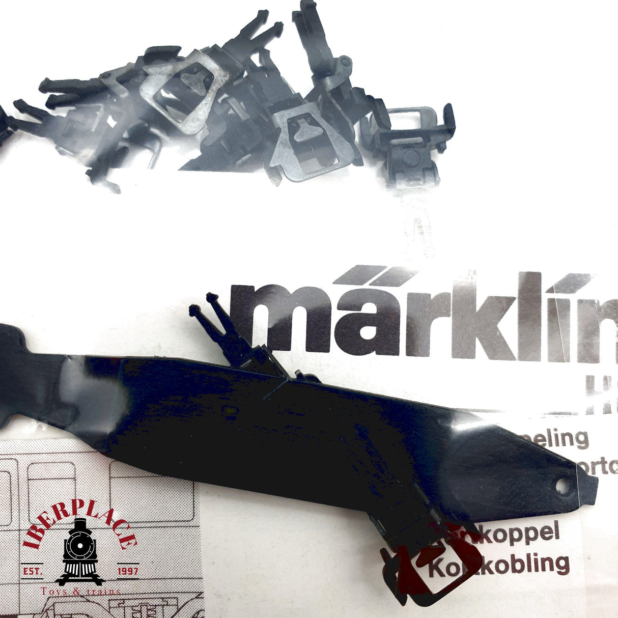 ♻️ Märklin 18x Enganches para repuestos H0 escala 1:87 E20