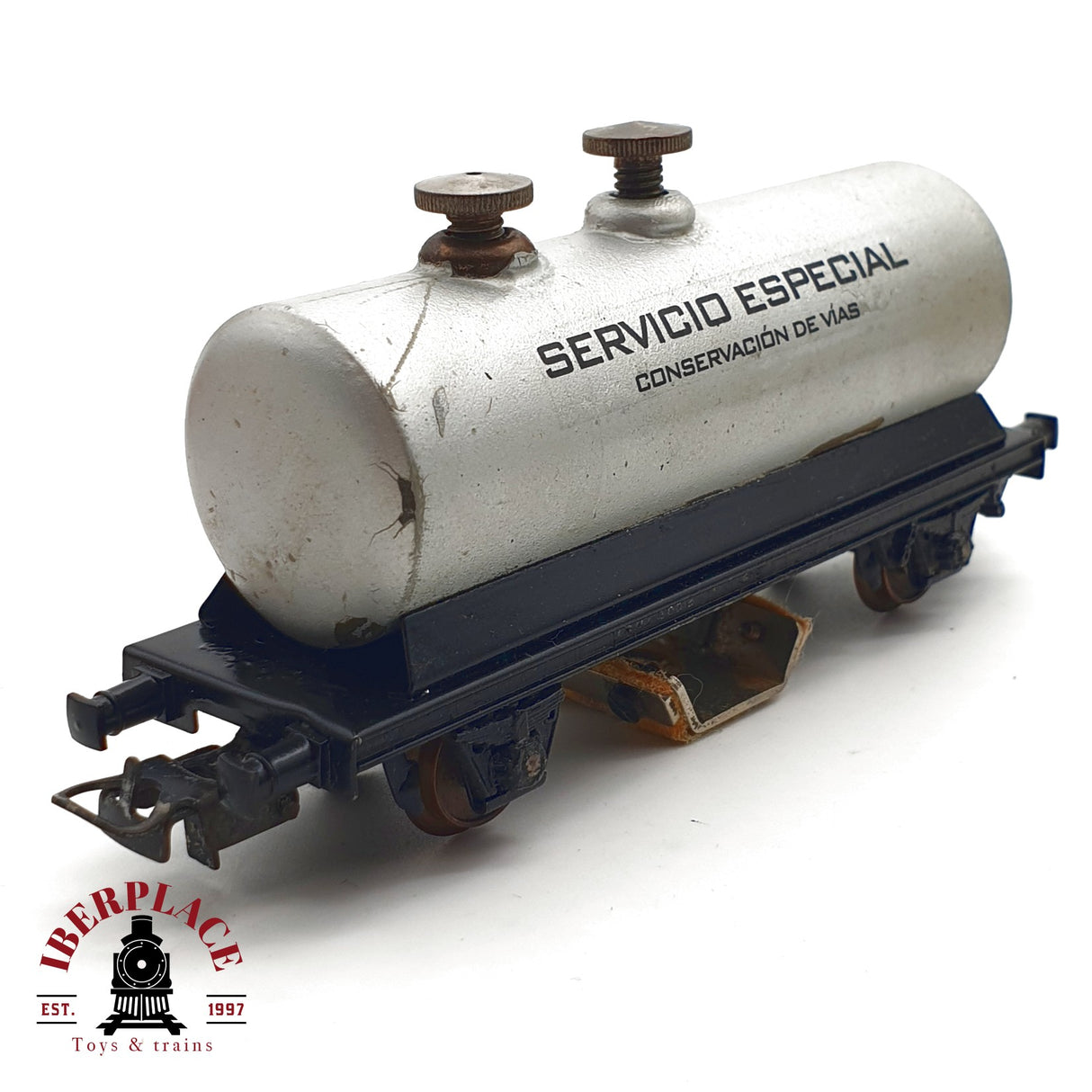 ♻️ Electrotren vagón cisterna servicio especial limpia vías RENFE H0 escala 1:87 A27