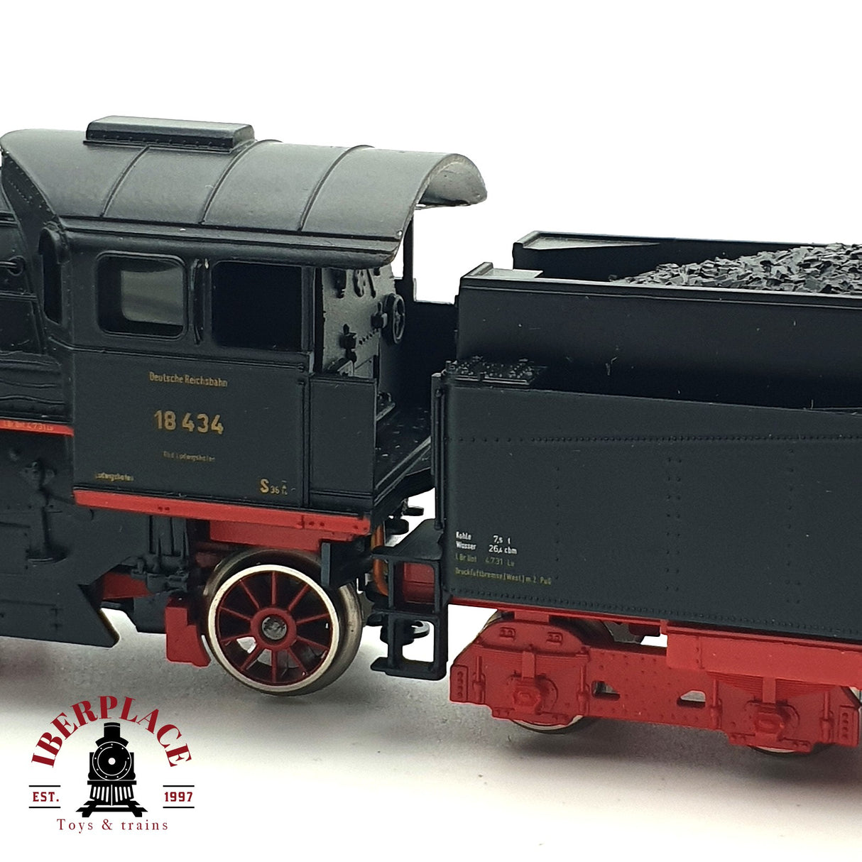 ♻️ AC Märklin 3318 Locomotora BR 18 434 DR H0 escala 1:87 V10
