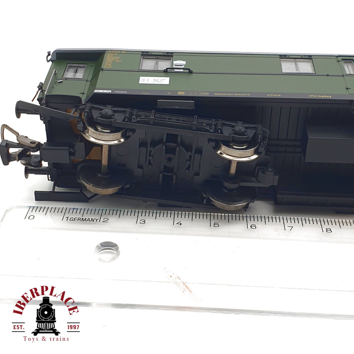 ♻️ DC PIKO 53220 vagón mercancias postales DRP Ep III H0 escala 1:87 E21