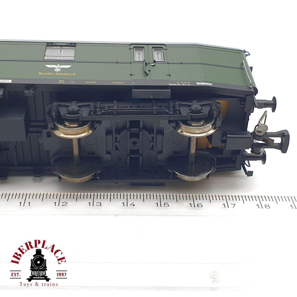 ♻️ DC PIKO 53220 vagón mercancias postales DRP Ep III H0 escala 1:87 E21