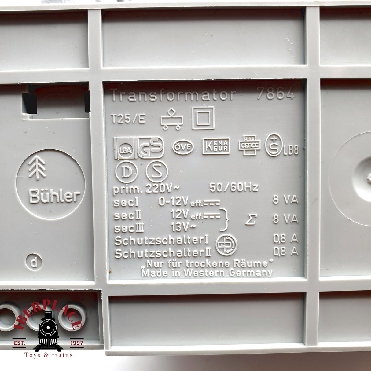 ♻️ Lego 7864 Transformador 220V 50/60Hz 8VA E20