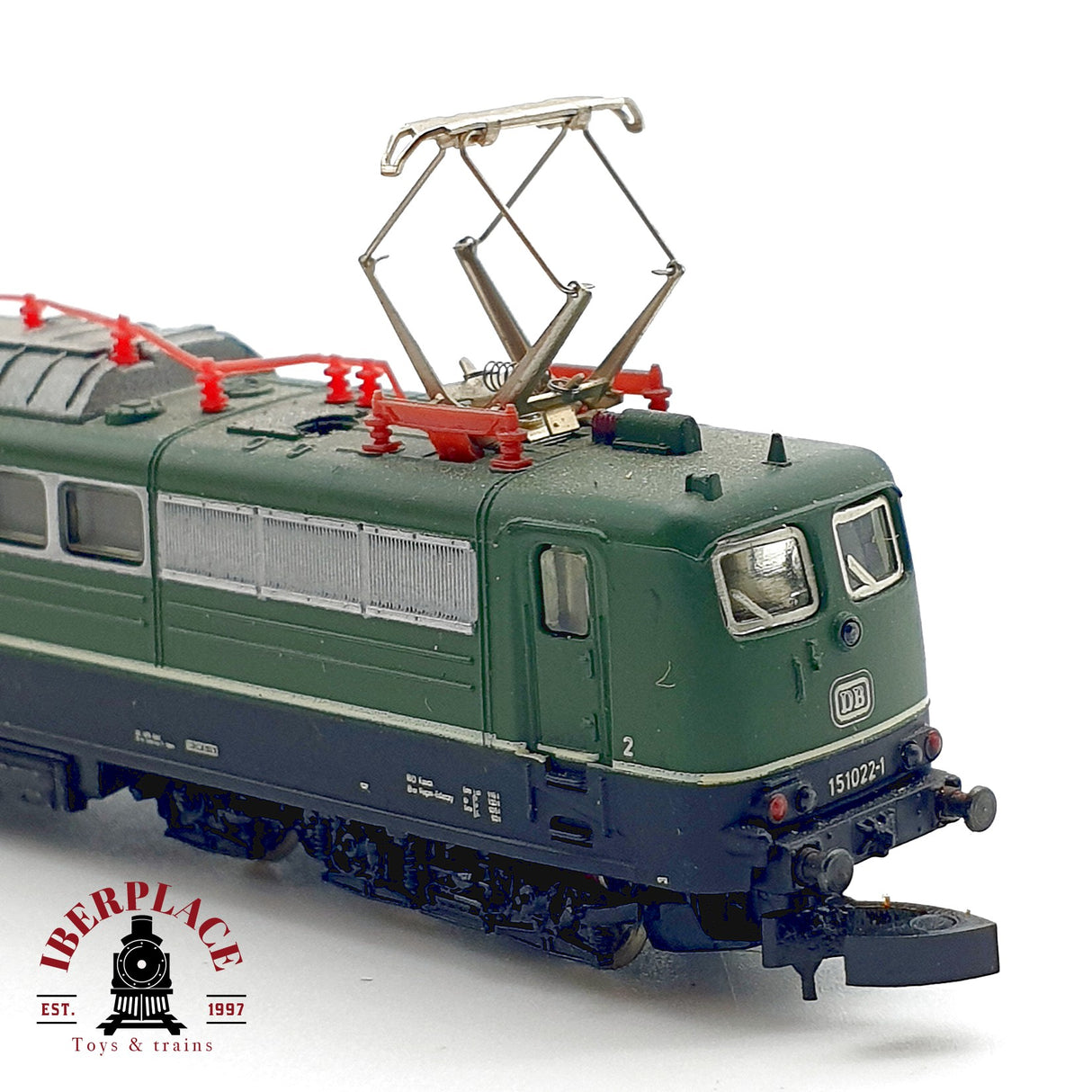 ♻️✨ Märklin 8857 Locomotora Eléctrica BR 151 DB Época IV Mini Club Escala Z 1:220