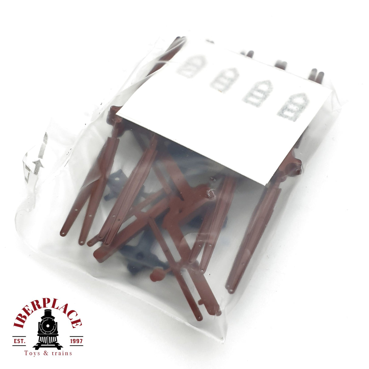 ♻️ DC PIKO 72029 vagón estaca con camión de correos en metal DB H0 escala 1:87 E21