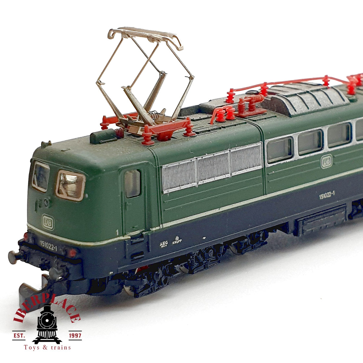 ♻️✨ Märklin 8857 Locomotora Eléctrica BR 151 DB Época IV Mini Club Escala Z 1:220