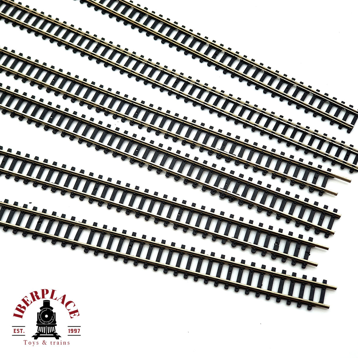 ♻️ 6x Lima vías flexibles compatibles con roco y minitrix N escala 1:160 V10