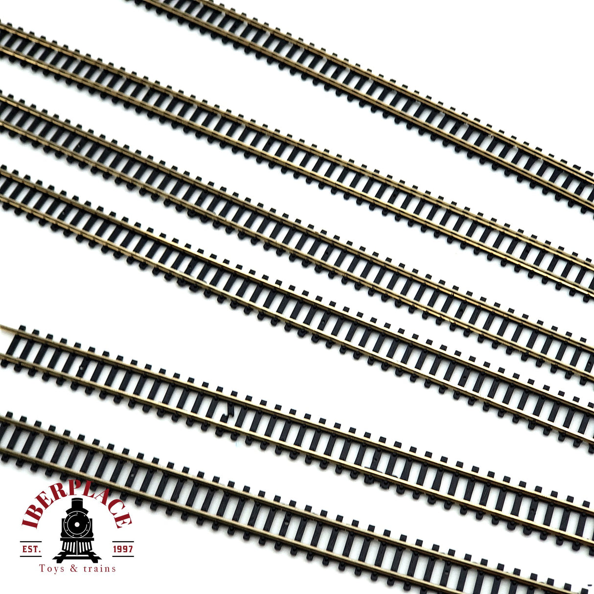 ♻️ 6x Lima vías flexibles compatibles con roco y minitrix N escala 1:160 V10