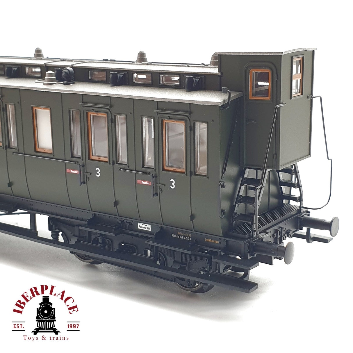 ♻️ DC BRAWA 45252 vagón pasajeros DRG 41 676 Ep II H0 escala 1:87 E21