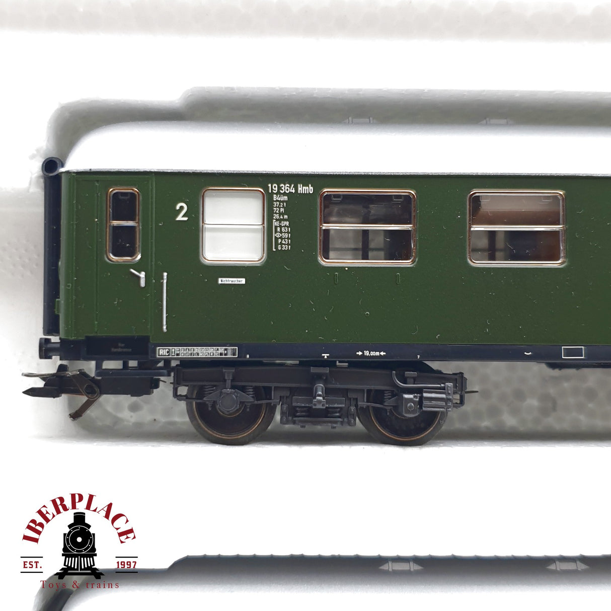 ♻️ Märklin 42758 set vagones de tren rápido DB H0 escala 1:87 A27