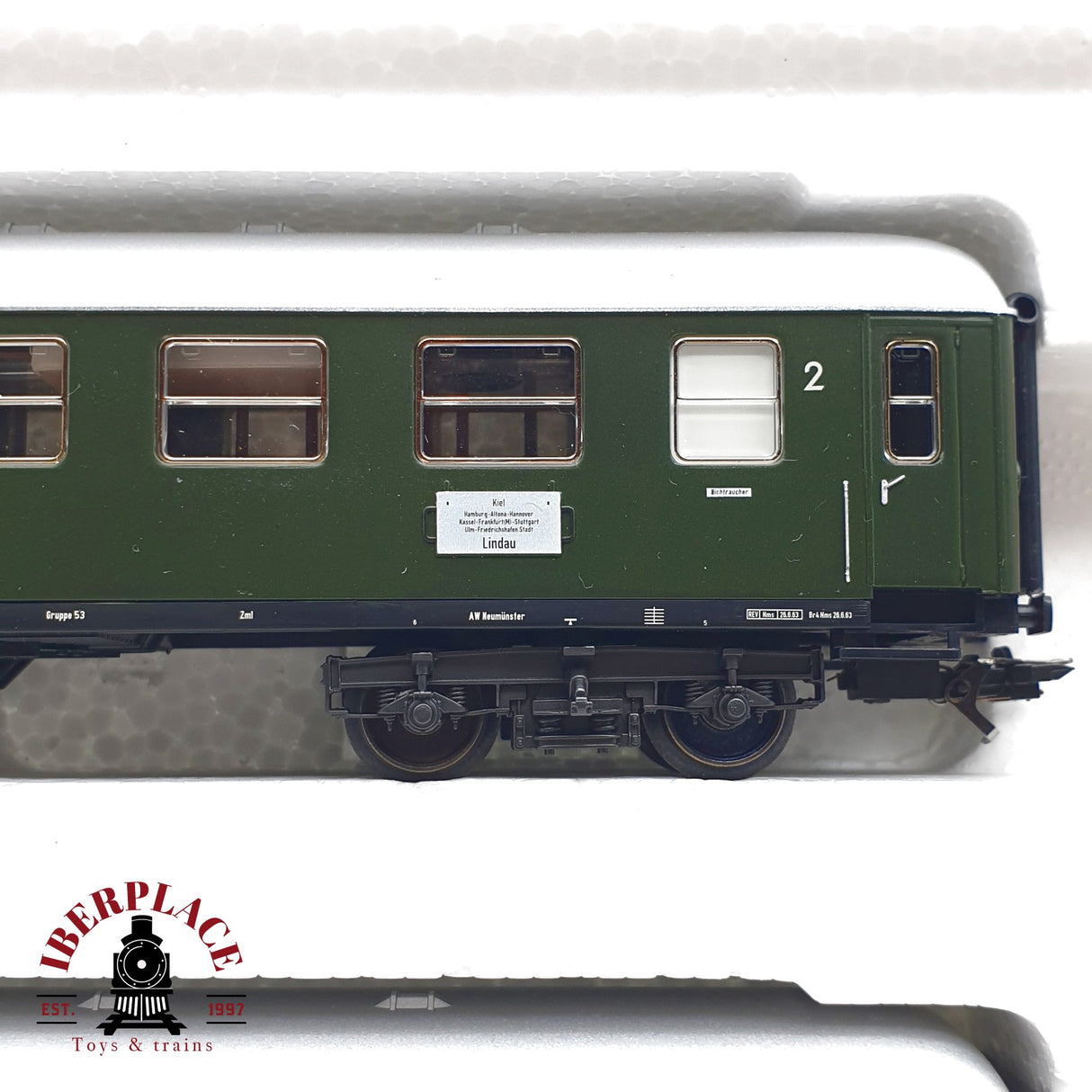 ♻️ Märklin 42758 set vagones de tren rápido DB H0 escala 1:87 A27