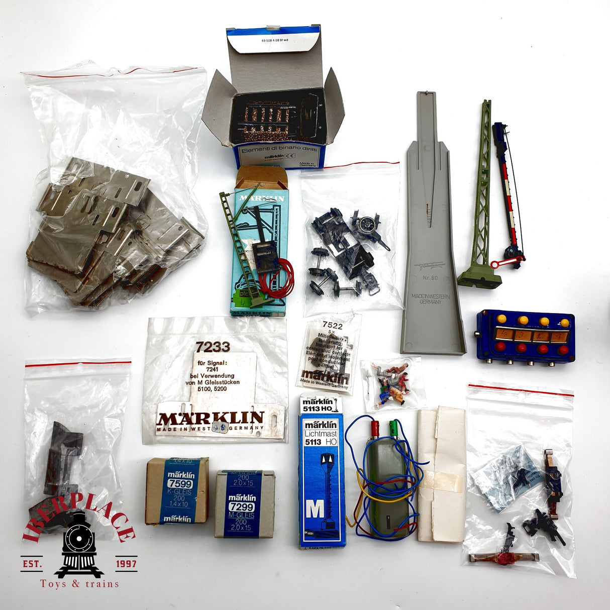 ♻️ Märklin Lote repuestos ruedas clavos para vías patines de corriente catenaria etc H0 escala 1:87 E20