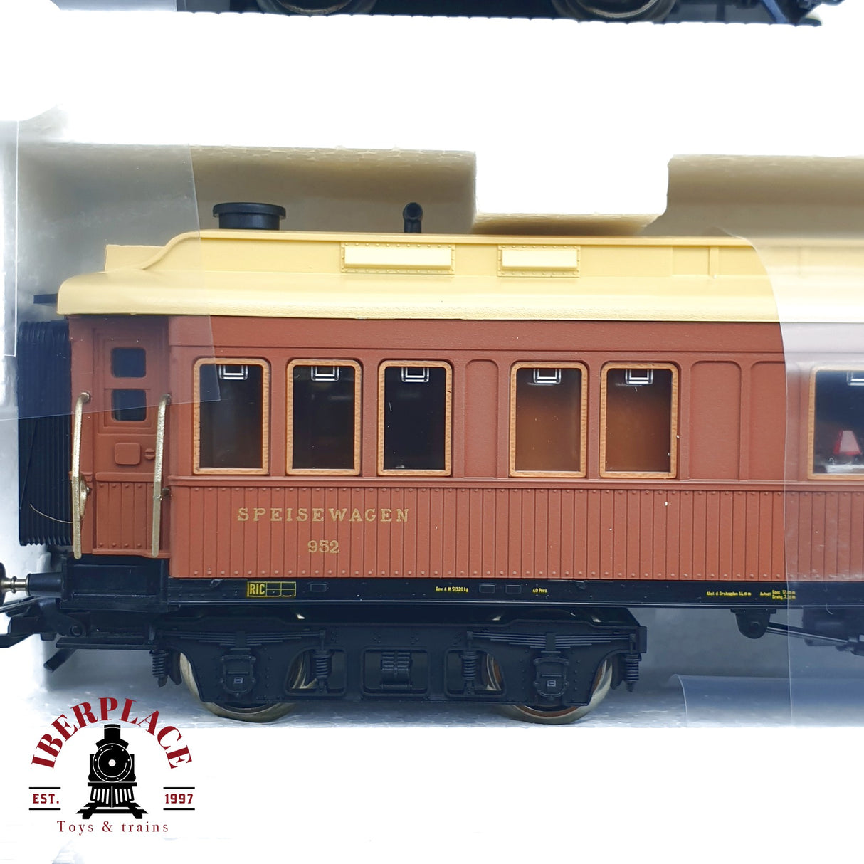 ♻️ AC Märklin 42767 Set de vagones de tren rápido mitropa Ep II H0 escala 1:87 E21