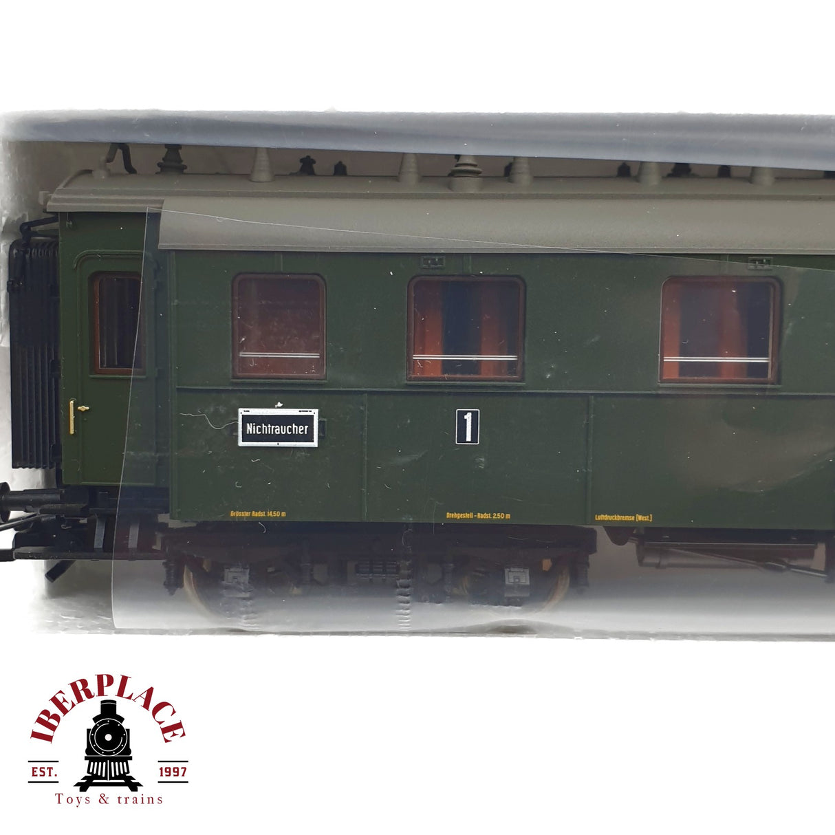 ♻️ AC Märklin 42767 Set de vagones de tren rápido mitropa Ep II H0 escala 1:87 E21