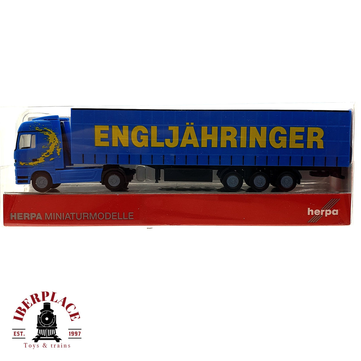 ♻️ Herpa MB Actros LH SZ camion Engljähringer N escala 1:160 E19