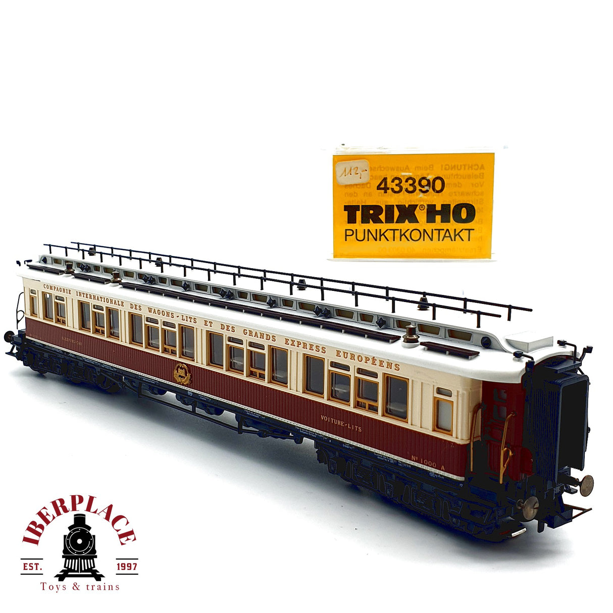 ♻️ AC Trix 43390 coche camas CIWL Express Europeens H0 escala 1:87 V10