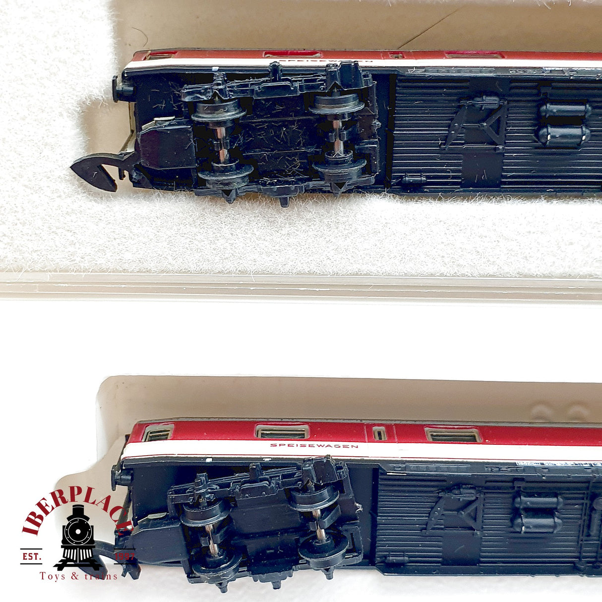 ♻️✨ Märklin mini-club 5x Set Vagones Pasajeros Pop-Farben DB Ep IV Escala Z